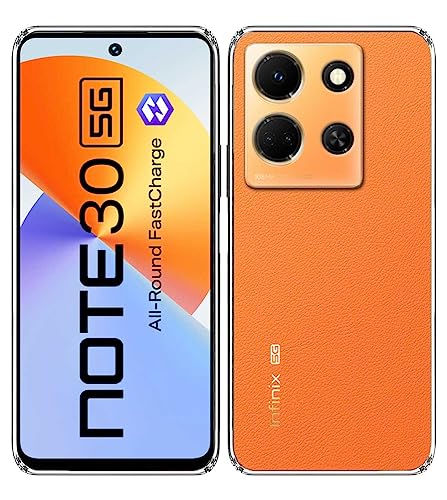 Image of Soft Silicone TPU Back Cover Compatible with Infinix Note 30 5G, Transparent