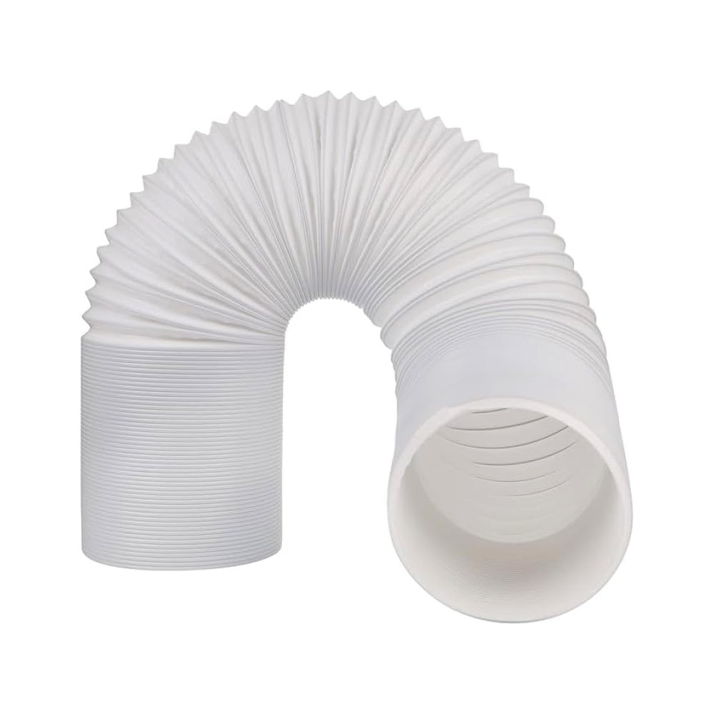 Klimaanlage Schlauch 150mm Gewinde im Uhrzeigersinn, Robuster Abluftschlauch aus PP, Erweiterung & Ersatz für Mobiles Klimagerät, Flexibler Schlauch Ø 15cm
