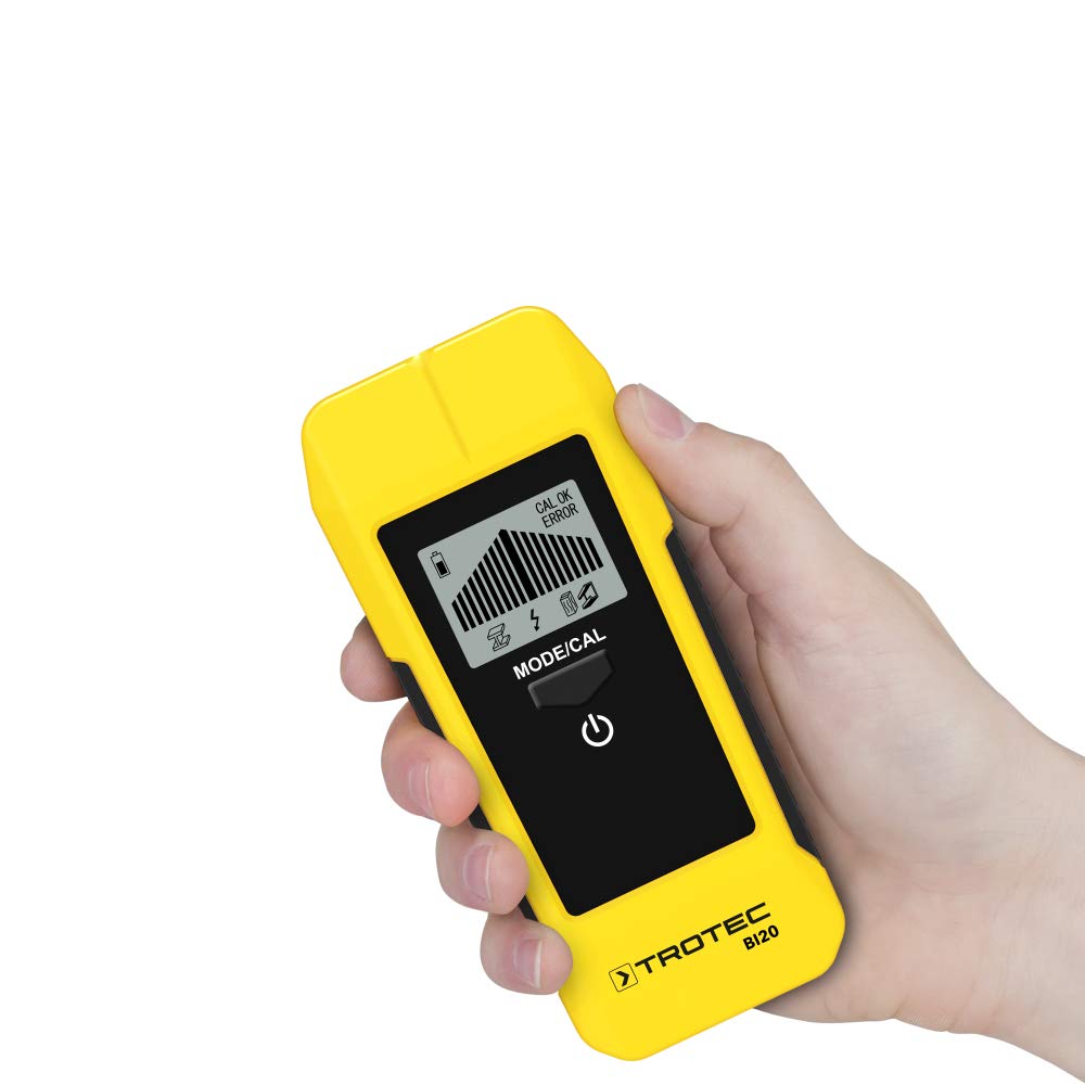 TROTEC BI20 detector de pared, cables y metales para taller y bricolaje