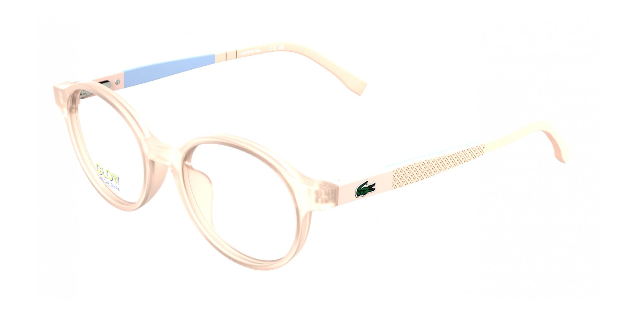 Lacoste L3668 750 TRANSPARENT PEACH LUMI 44/16/130 ramka na okulary dla dzieci