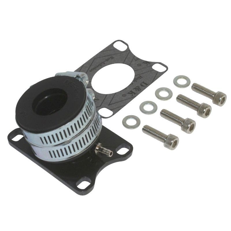 cyclingcolors Tubo Collettore di Aspirazione moto scooter ciclomotori compatibile con derbi senda gpr gilera smt rcr diametro interno 24mm