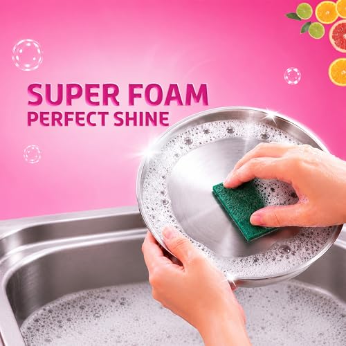 Image of Xpert Dishwash Liquid Gel 900 ml | 2X Cleaning Power | Tough on Grease | Residue Free | Gentle on Hands | Orange Fragrance | Refill Dishwash Soap Pouch For All Utensils