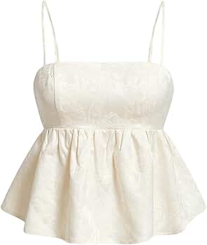 トップス HIAND Bicolor jacquard camisole 51ahHMQYJKL._AC_SY350_QL65_.jpg