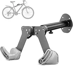 Botahan Suporte de Parede para Bicicleta, Aço Inoxidável, Vertical, Preto