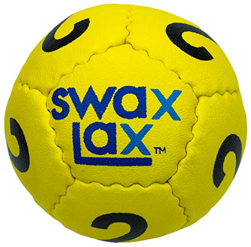 Swax Lax Numbered Lacrosse Training Balls For Goalies, Set Of 3 Practice Balls - Yellow #TOP2