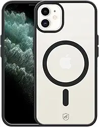 Gshield Capa Case Capinha Preta Compatível com MagSafe para iPhone 11