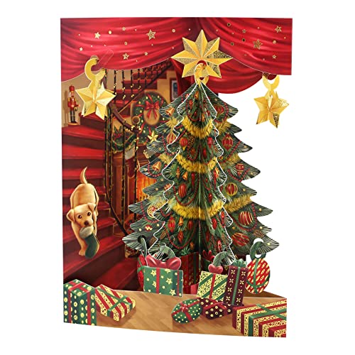 Biglietto di auguri pop-up 3D di Natale - Toy Shop...