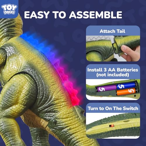 Steam Life F181 Dinosaur Toys For Kids 3-5,Remote Control Dinosaur Toys thumb #1