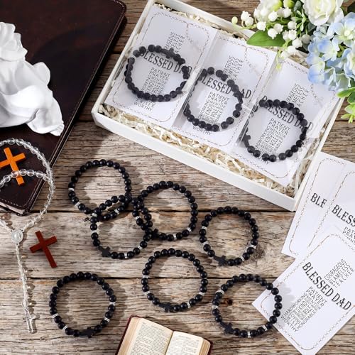 Pulsera ajustable religiosa para papá Tondiamo miniatura 4