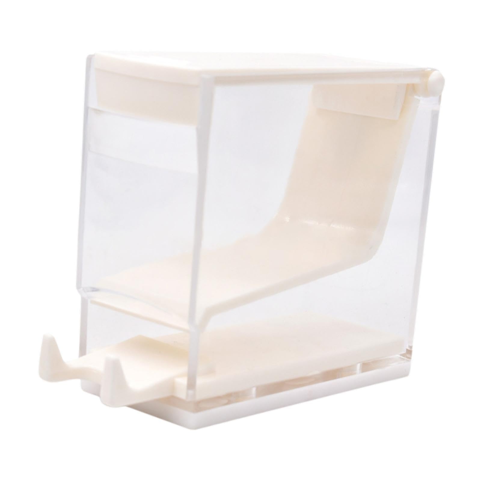 Cotton Roll Dispenser Easy to Use Case for Dental Pharmacy Home Use Tabletop white-image-27