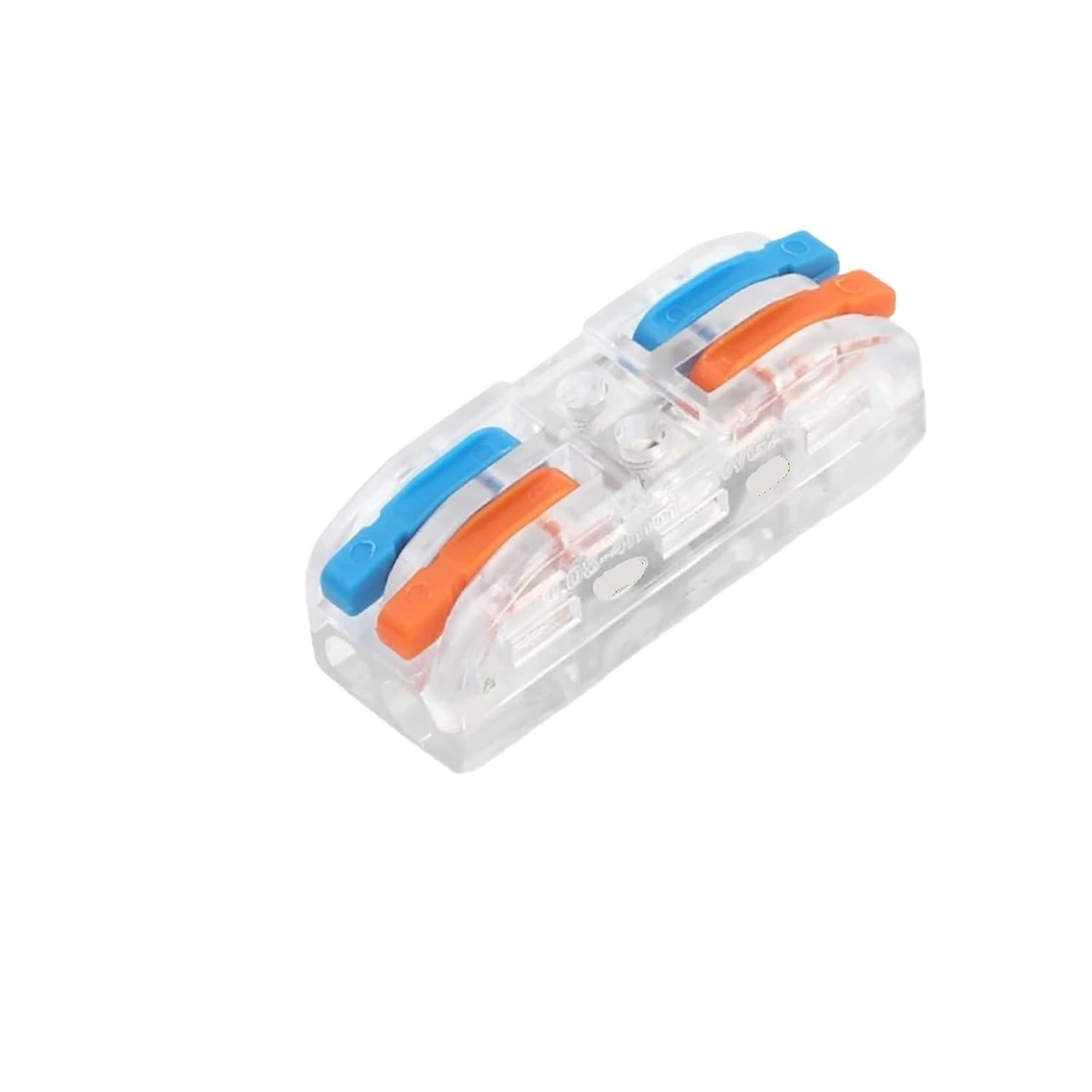 Universal Compact Wiring Splicing Conector 10PCS Universal Compact Wire Connector Multi-Functional Push-in Home Terminals Fast Wiring Cable Connectors AWG28-12 600V(222TM)