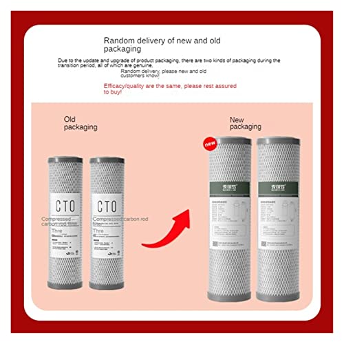 Filtro de agua de carbón activo de 10 pulgadas que elimina el cloro de forma eficaz 6