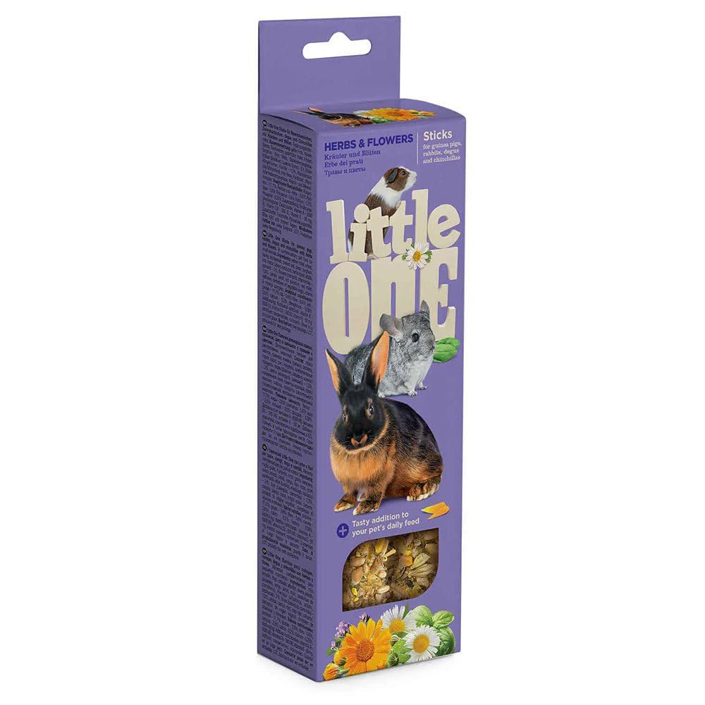 LITTLEONE Stick Erbe Fiori C.India Coniglio Chinch 8X110GR