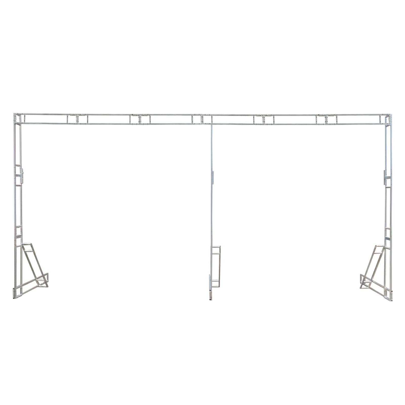 WUPYI Professional Backdrop Stand Kit,10'x 20' Heavy Duty Background Support System Curtain Frame Metal Stand for Wedding Party Photography Show Display Decorations