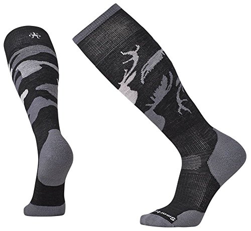 Smartwool PhD¨ Slopestyle Light Revelstoke, Black, Medium