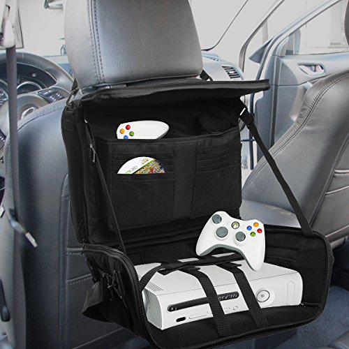Travel Gaming Bag Console Game Controller Portable Organizer Car Seat Back Mount Travel Gaming Bag Console Game Controller Portable Organizer Car Seat Back Mount