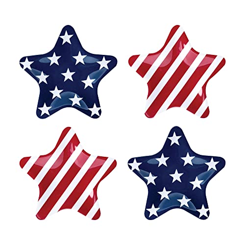 Supreme Housewares Patriotic Star Shaped Salad...
