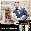 Linkax Wedding Gifts for Couples 2026, Mr and Mrs Coffee Mug His and Hers Bride to Be Bridal Shower Gifts, Useful Christmas Anniversary Engagement Present for Couple Newlyweds Husband Wife