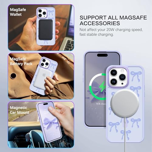 Coque iPhone 14 Pro Max compatible Magsafe translucide mate - 2