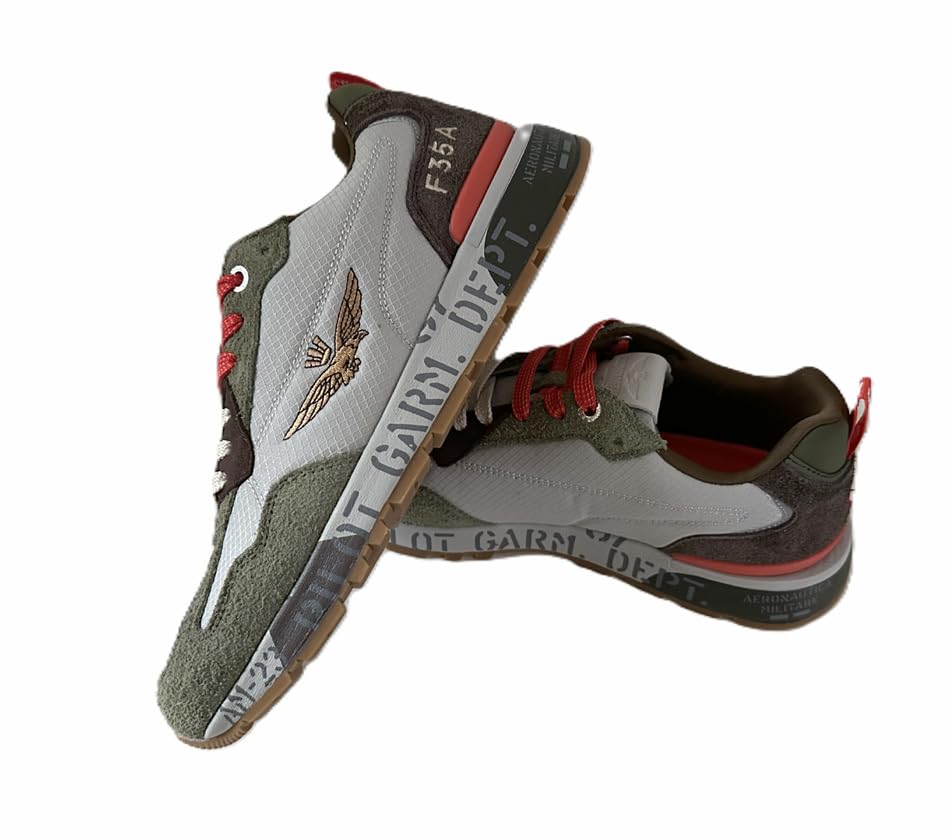 Aeronautica Militare Sneaker Green/Beige US25AR04 251SC276CT3546
