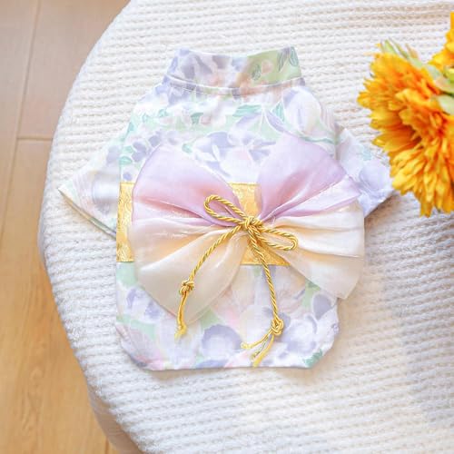Disfraz Kimono Japonés para Perro XL Rosa miniatura 6