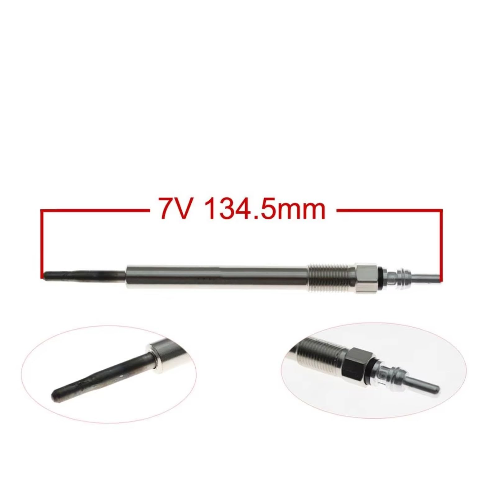 Bujías incandescentes para Jaguar F-Pace E-Pace 2017 2018 2019 2020 2021-2024 Juego de 4 bujías incandescentes de Repuesto Lr116117