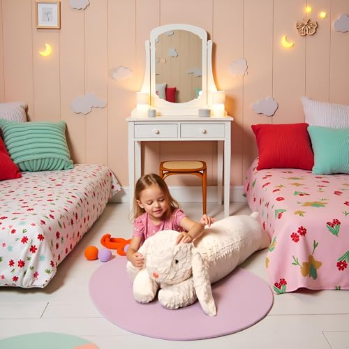 Image of Ryttir 40 Inch 15% Chubbier Large Bunny Stuffed Animal,Soft Rabbit Plush Stuffed Bunnys Body Pillow for Kids and Adults - Perfect Valentine Rabbits Gifts for Cuddling