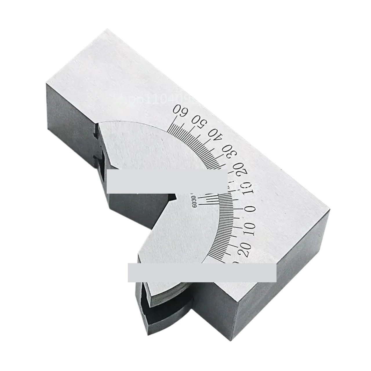 Mthckxjbsuz 25 Gauge Block, Precision Gauge Adjustable Angle V Block Milling Setup 0 To 60 Degree Angle Plate Angle Block Gauge