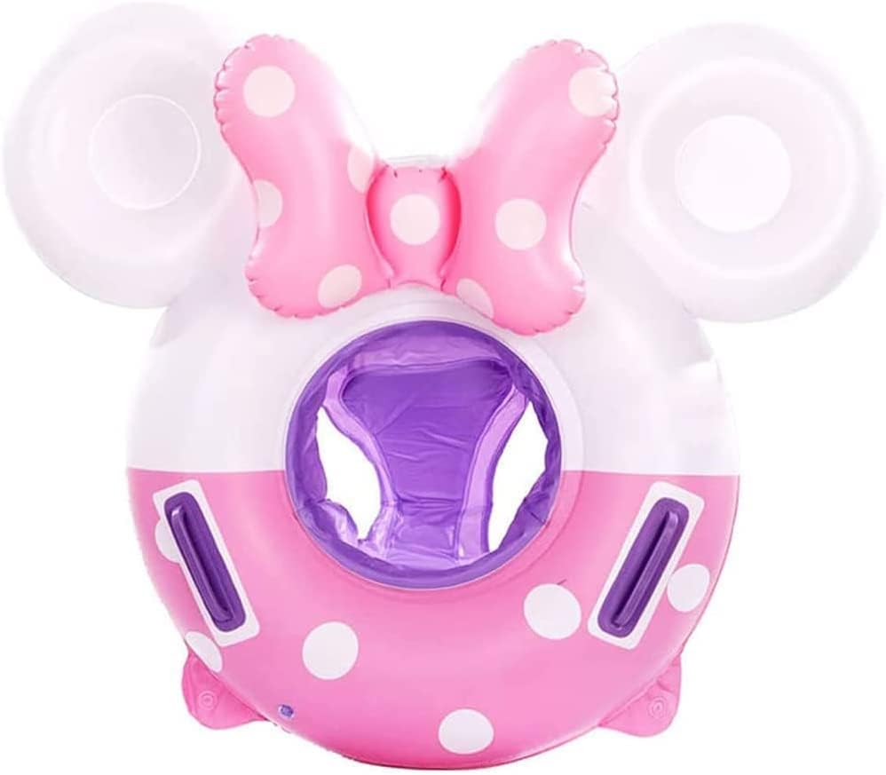 Anillo De Natación para Bebés,Bebe con Asiento Anillo De Natación,Flotador Bebé,Flotador De Natación para Bebés,Piscina Hinchables Niños Flotadores,Apto para niños de 6 a 36 Meses