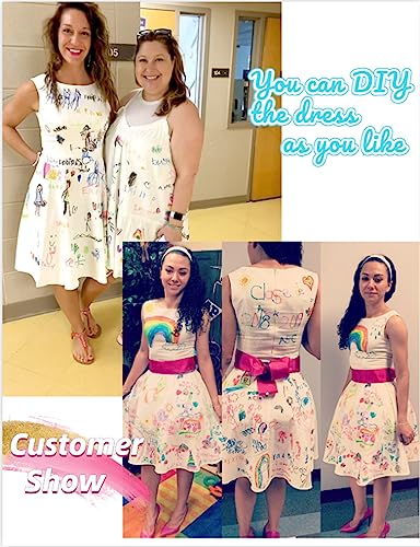 Image of Gardenwed Women's Vintage Dress Sleeveless Cocktail 1950s Dresses Retro Tea Party Swing
