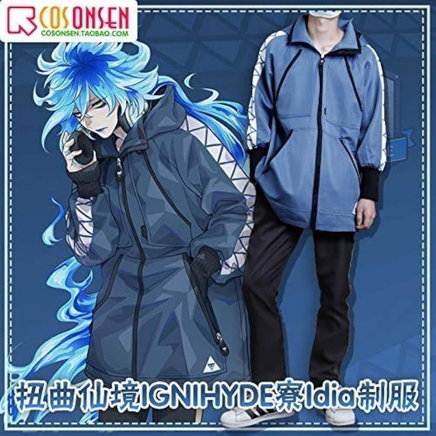 イデア・シュラウド コスプレ 衣装 ウィッグ ツイステ ツイステッドワンダーランド イデア・シュラウド ウィッグ 耐熱