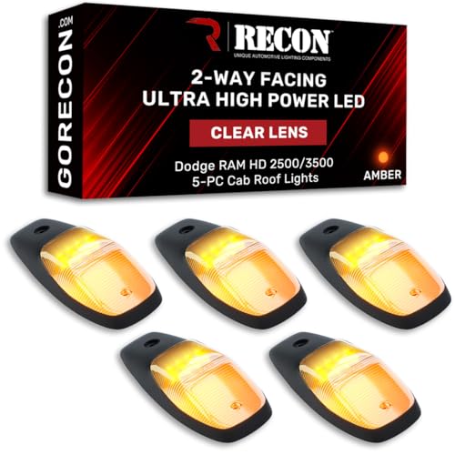 Set 5 Piezas Luz LED Techo Cabina RAM HD 2019-2025