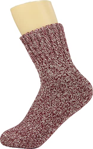 Image of BomKinta Boot Socks for Women Winter Solid Thick Warm Socks Cozy Crew Socks Christmas Gift