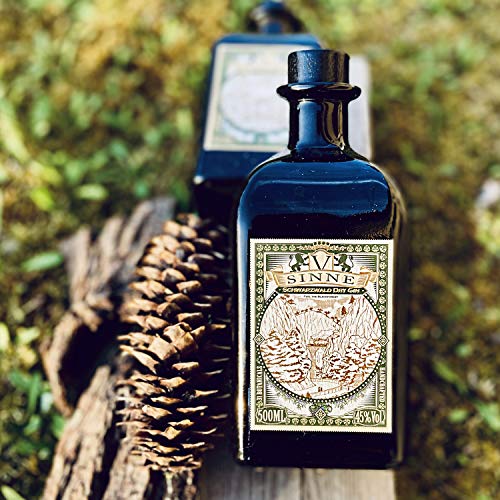 V-SINNE Gin | Schwarzwald Dry Gin – frisch, leicht waldig & floral, ausgewogen, Zitrone | mehrfach Gold Prämiert | Damit… – Bild 7