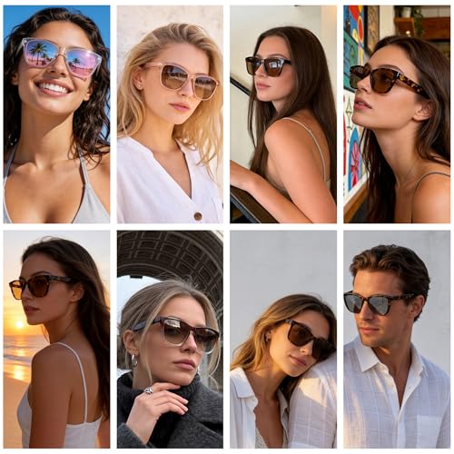 DANAMY Polarized Sunglasses for Women