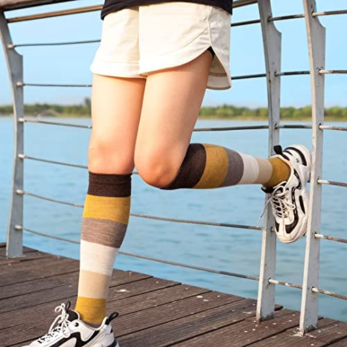 Image of ja vie Women & Men Comfy 75% Merino Wool Compression Socks 15-20mmHg Extra Soft