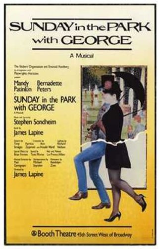 Pop Culture Graphics Sunday in the Park with George (Broadway Movie Poster (11 x 17)