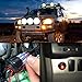 Nilight Wiring Harness Kit Nylon 14 AWG 2 Leads 12 V On Off Switch Power Relay Blade Fuse for LED Light Bar Off Road Lights on Cars Jeep Boat Trucks