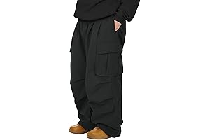 Baggy Cargo Pants for Men: Ample and Comfortable with Cargo Pockets