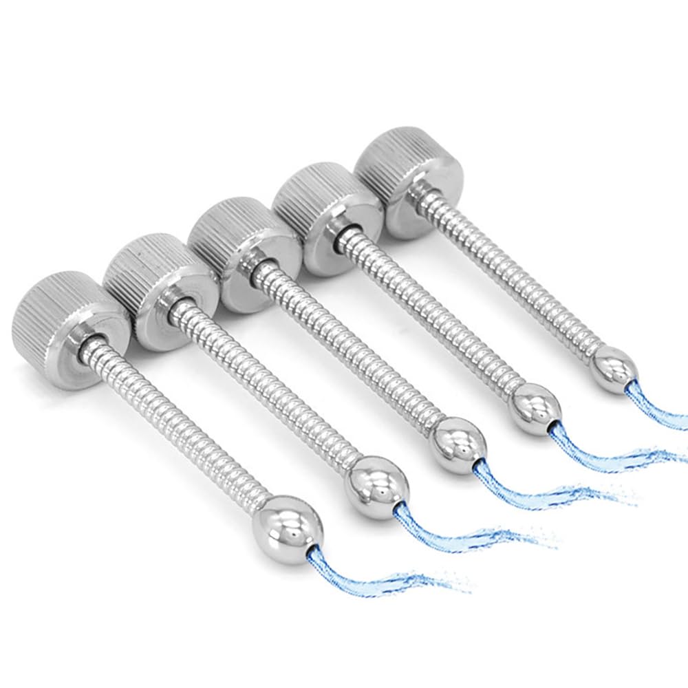 Seckoe dilator harnröhre edelstahl hohl penis plug katheter harnröhrendehner für männer erotisches sexspielzeug Sounding urethral beginners stimulation dehnung rods prinzenzepter set (5pcs)