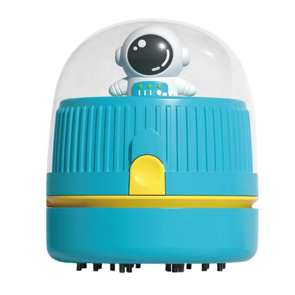 CTRLZS Vacuum Cleaner withNight Light Desk Vacuum Cleaner Rechargeable Vacuum Cleaner Blue
