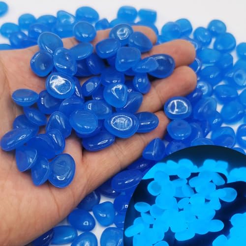 Luminous Sand Glow In The Dark Pebbles Stone Home Garden Yard Outdoor Paths Lawn Decoration For Fish TanksAquarium Decor Garden Landscaping Pebbles Outdoor Garden Decor Home Garden Decoration