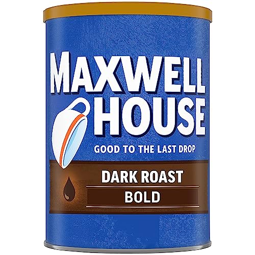Image of Maxwell House Dark Roast Ground Coffee (10.5 oz Canister)