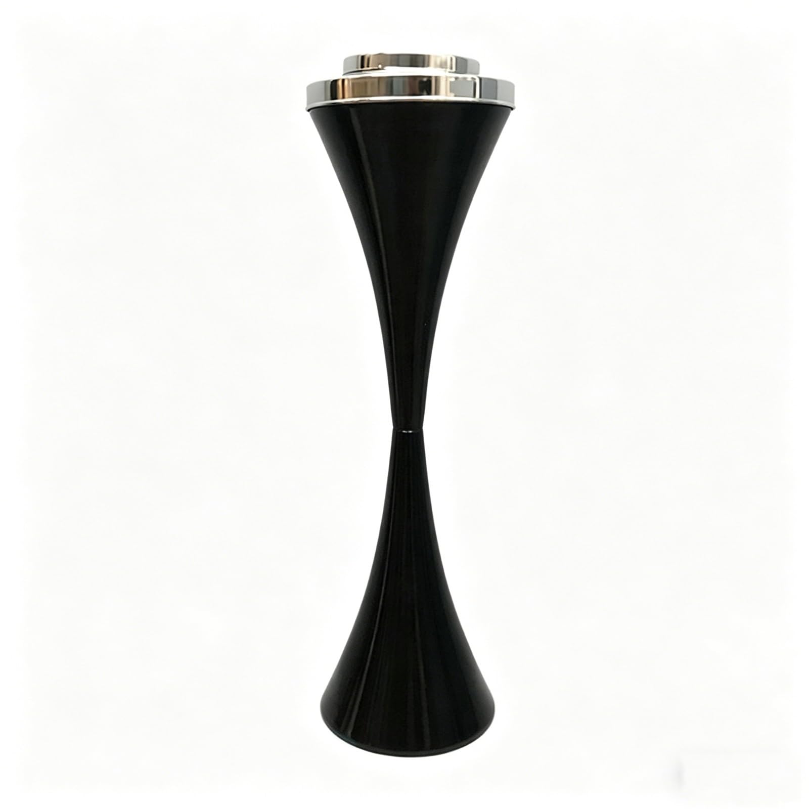 Smokeless Covered Ashtrays，Standing Ashtray, ，with Lid And Trash Can，with Lid，for Patio Indoor，for Home Garden(Black)