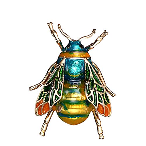 Arichtop Moda Vintage lindo abeja Animales esmalte