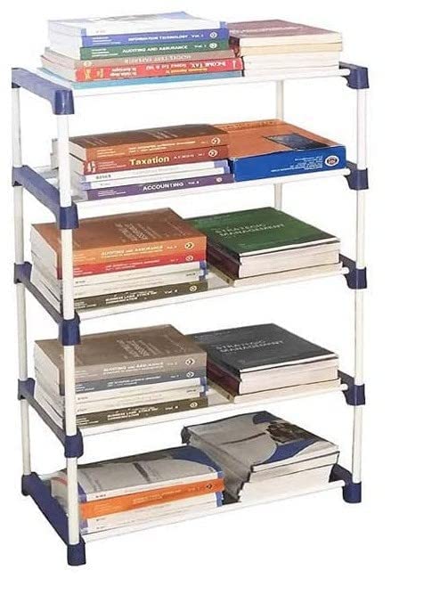 DEMARK Multipurpose Bookshelf, Bookcase Shelf Storage Organizer, Modern Book Shelf for Bedroom, Living Room and Home Office, Vintage (5 Layer Shelf) (B0CKFLZSG3) Amazon Price History, Amazon Price Tracker