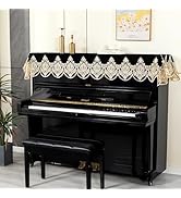 Amazon.co.jp: Luxureuxピアノトップカバー アップライト 電子ピアノ