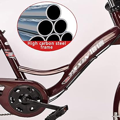 ZJZ Erwachsenes Dreirad Trike 3-Rad-Fahrrad 26" 7-Gang-Schaltung für Freizeit Shopping Übung Herren Damenfahrrad – Bild 4