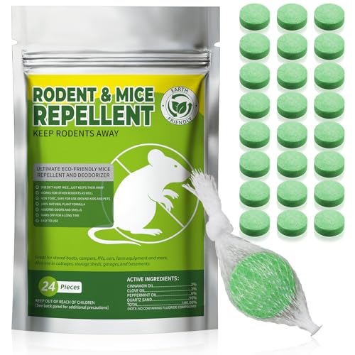 Save on 24PCS Natural Mice Repellent Moth Balls - Pet Safe