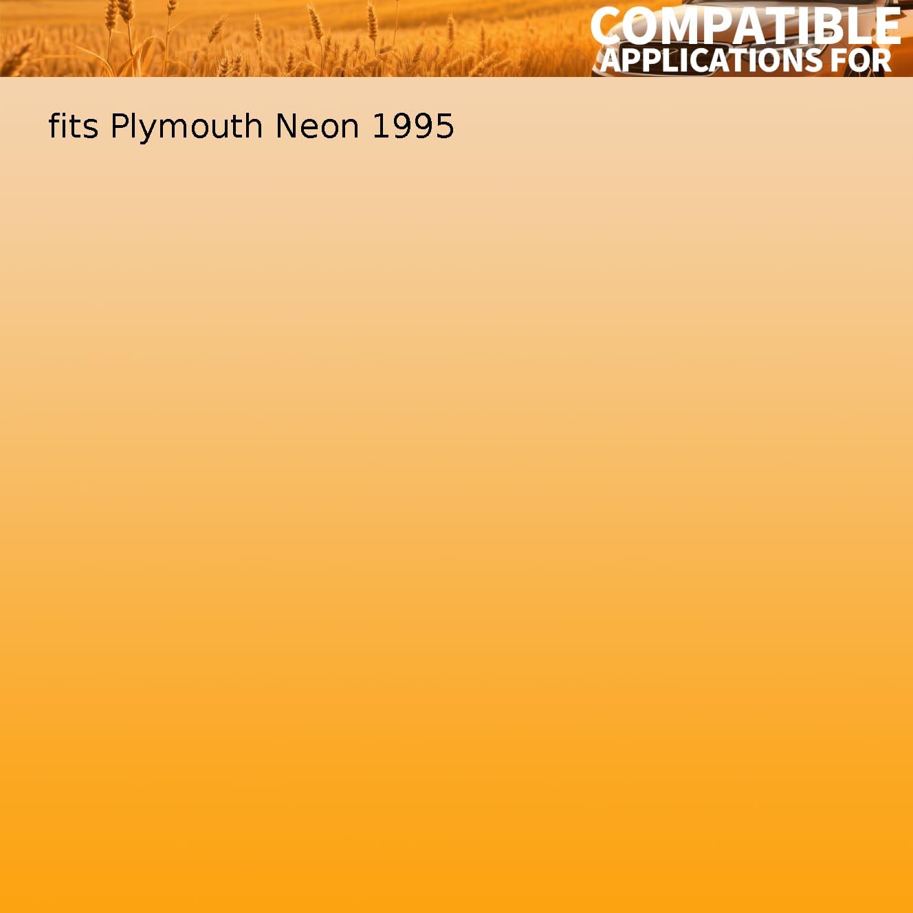 Replacement 4648 605 4 x Spark Plug Tube Seal fits Plymouth Neon 1995